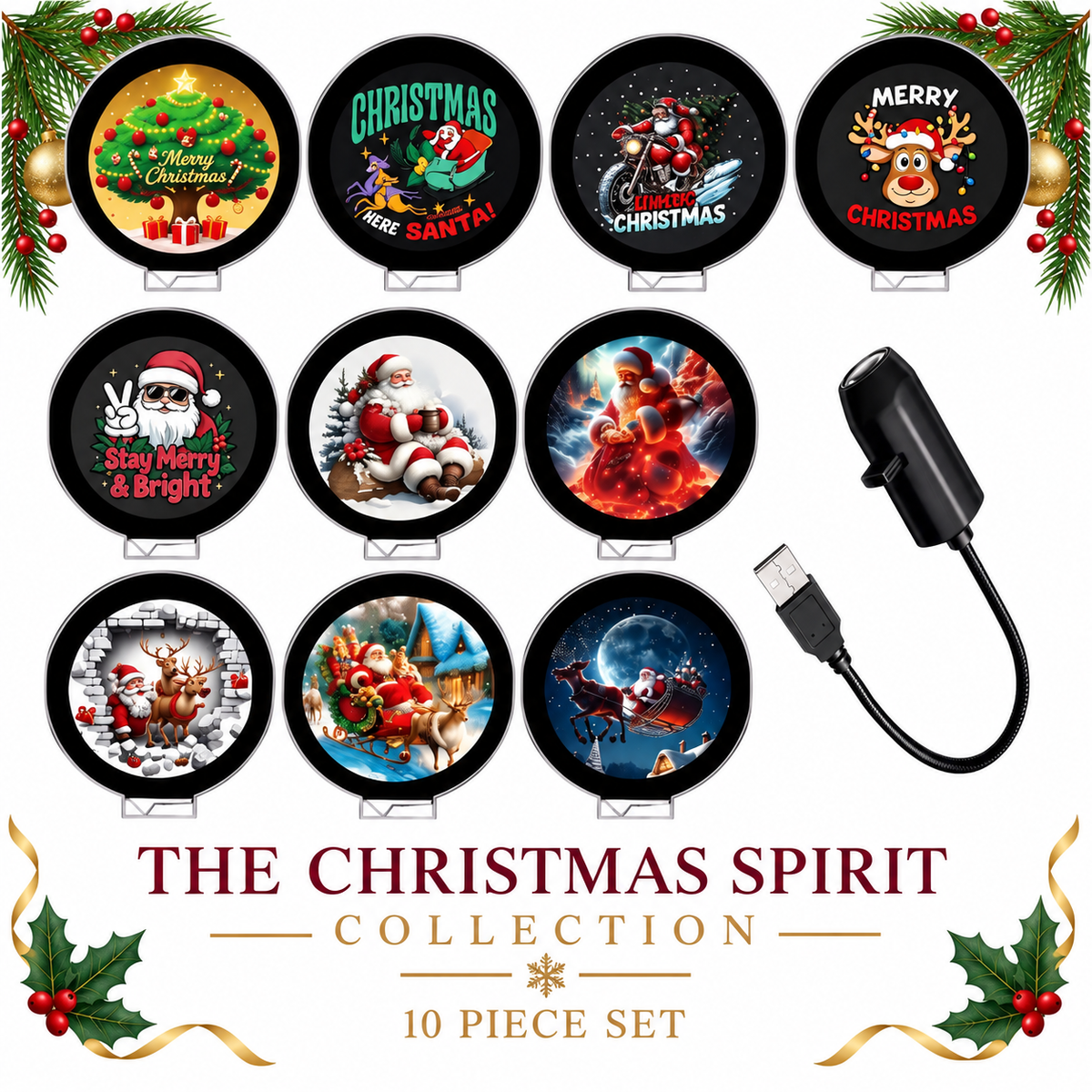 JingleBeamβ’ Window Projector